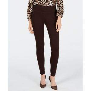 INC International Concepts Women's Seamless Leggings Brown Size 8 Petite